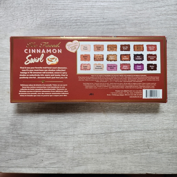 Too Faced Cinnamon Swirl Limited Edition Sweet & Spicy Eyeshadow Palette BNWT. - Picture 9 of 9